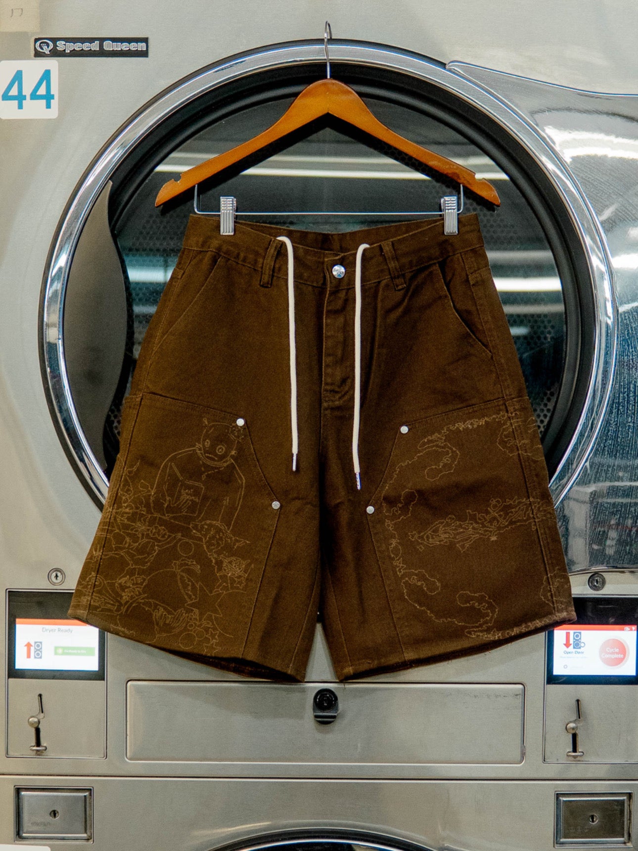 Funeral Service Denim Shorts